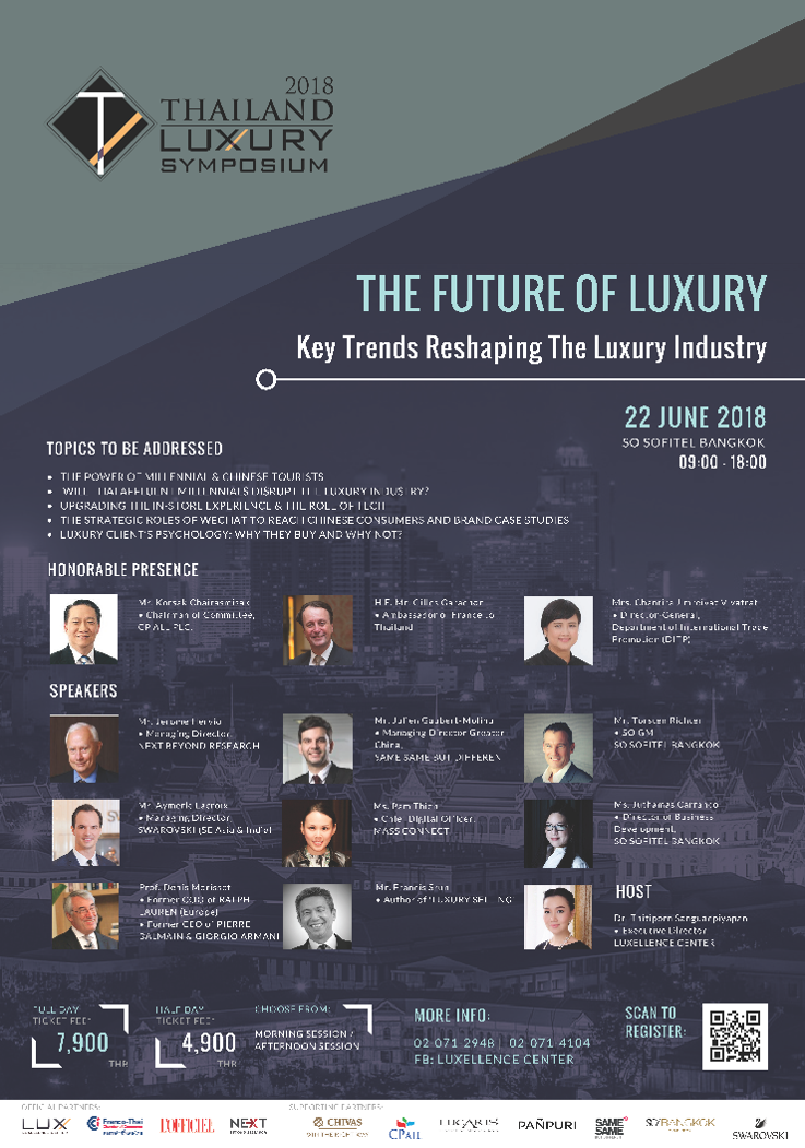 Thailand Luxury Symposium 2018